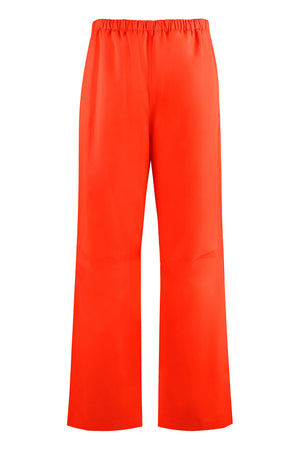 Skater poplin cotton trousers-0